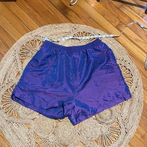 Vintage The Body Co. Iridescent Purple Athletic Shorts Women's L